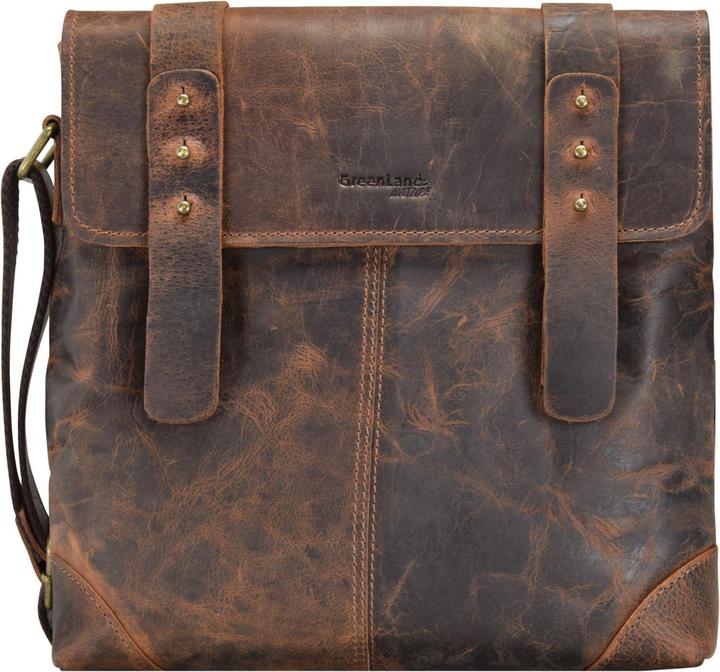Immagine prodotto Greenland Nature Borsa a tracolla classica in pelle 31 cm