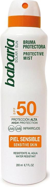 Produktbild Babaria SOLAR PIEL SENSIBLE bruma protectora SPF50 200 ml (Sonnenmilch, SPF 50, 200 ml)