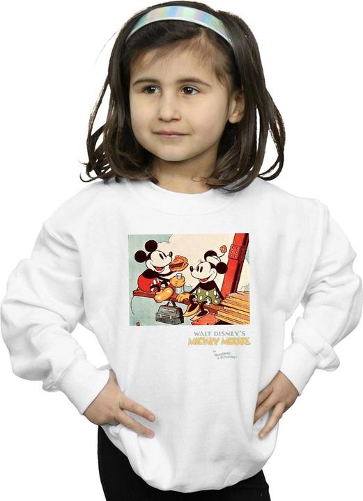 Produktbild Disney Mickey Mouse Building A Building Sweatshirt Mädchen (116)