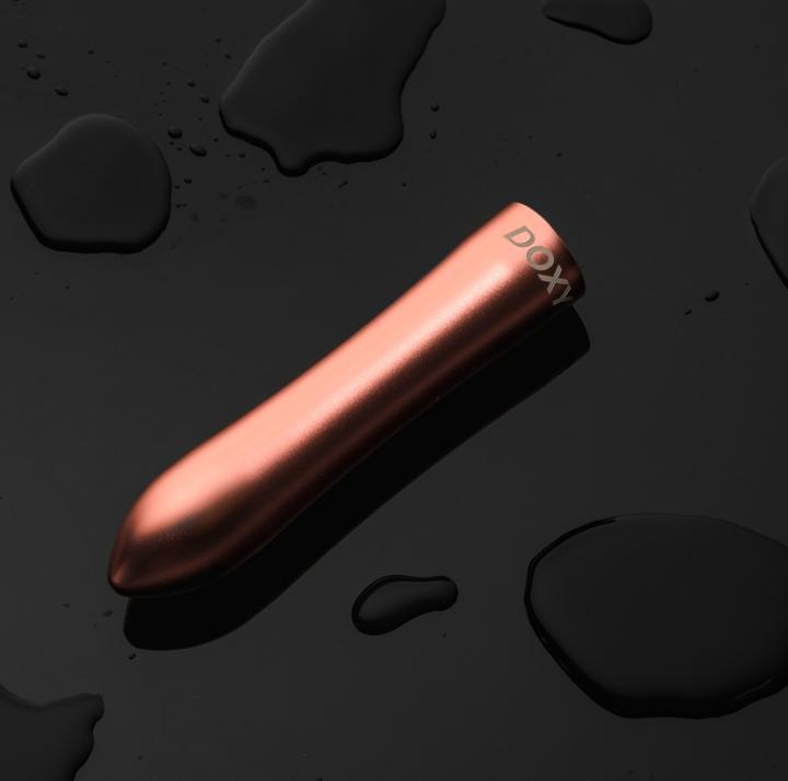 Actual product image Doxy Bullet Vibrator Rose Gold