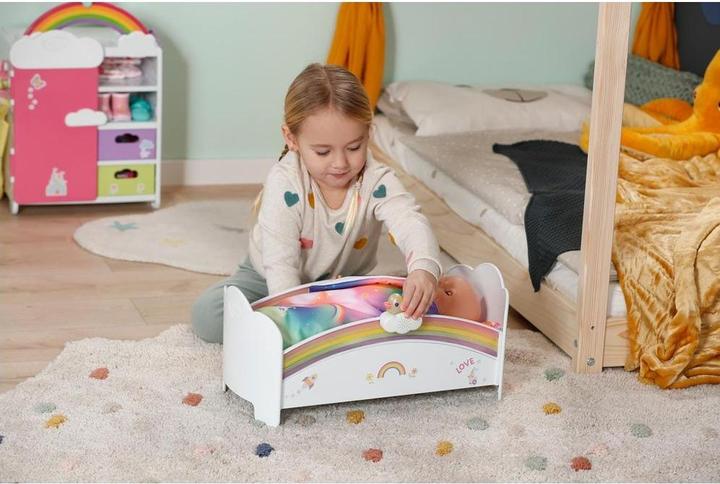 Produktbild Zapf Creation BABY born Regenbogen Bett