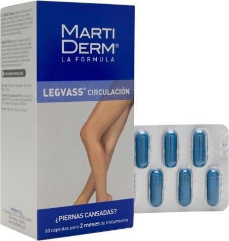 Image du produit Martiderm Legvass Oral 60 Capsules (Lotion pour le corps)