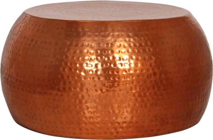 Actual product image VidaXL Couchtisch Beistelltisch Kaffeetisch Teetisch Sofatisch Messing Aluminium (55 x 28 cm)