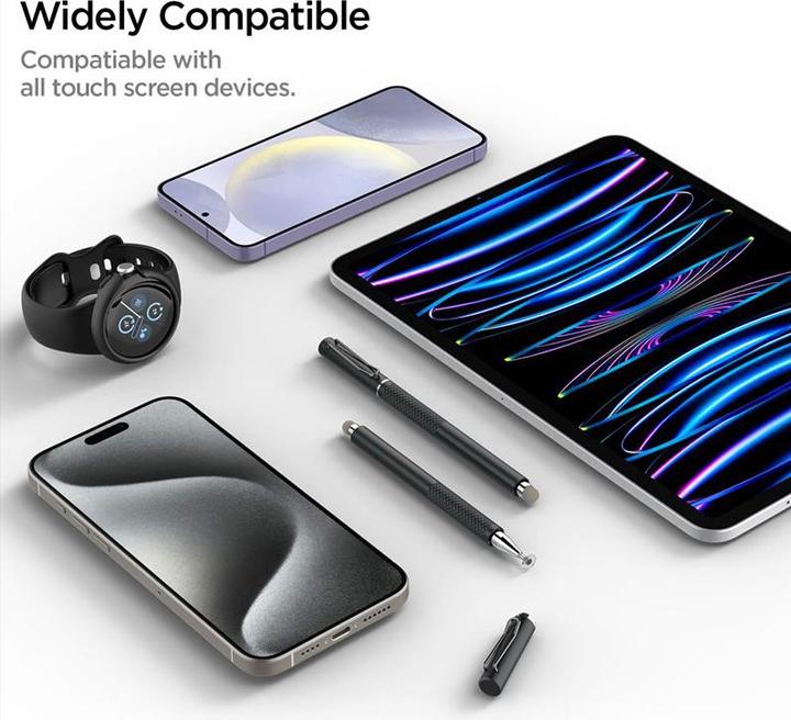 Actual product image Spigen Universal Stylus Pen czarny/black APP07078