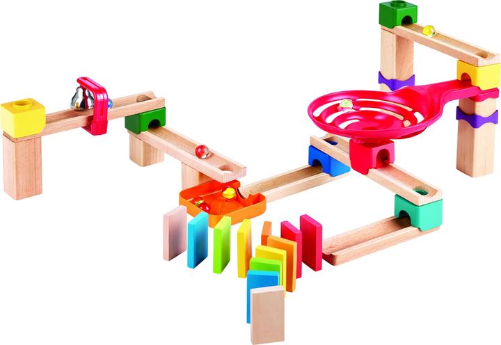 Produktbild Hape Zweispurige Murmelbahn
