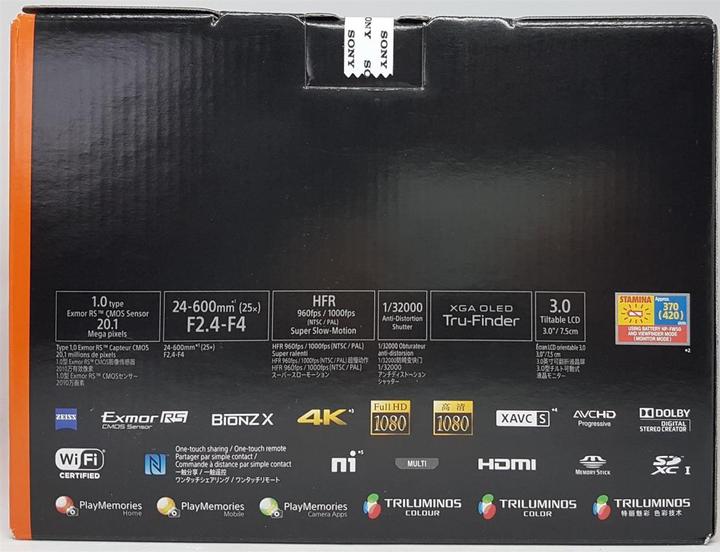 Image du produit Sony Cyber-shot DSC RX10 Mark III (24 - 600 mm, 20.10 Mpx, 1")
