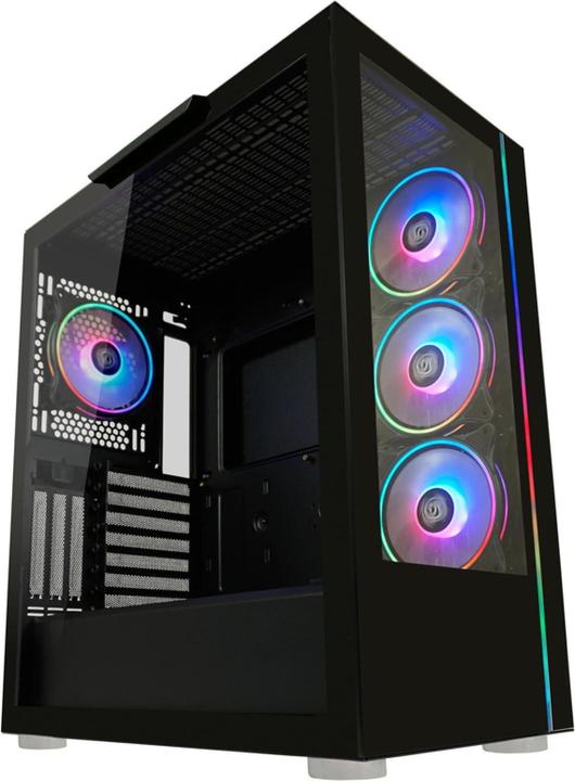 LC-Power Gaming 808B - Skylla X (mATX, Mini-ITX, ATX)