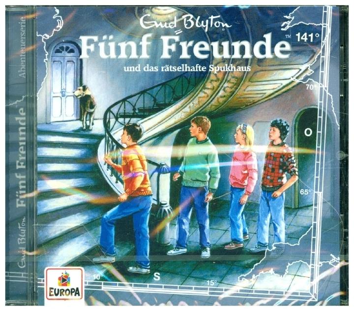 Actual product image Five Friends 141 - and the mysterious haunted house (Enid Blyton)