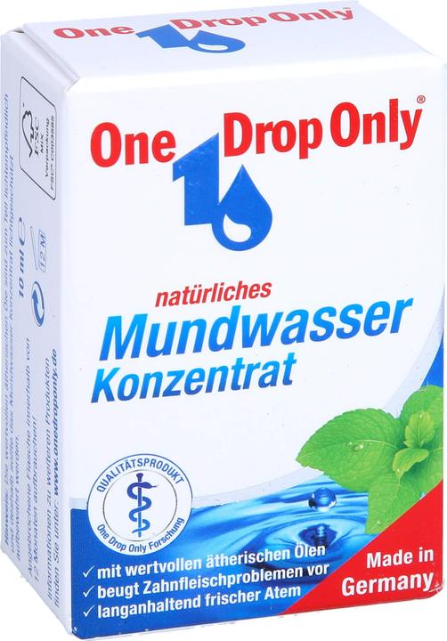 Image du produit One Drop Only Bain de bouche naturel concentré, 10 ml MUW (10 ml, Rince-bouche)