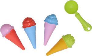 Produktbild Adriatic Sandformen-Set - Eiswaffeln - 9-teilig