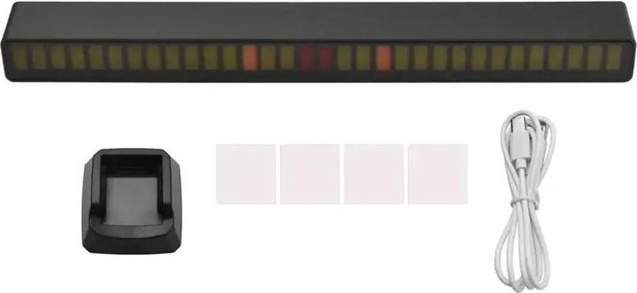 Produktbild Extralink | RGB USB LED-Lampe | Tonreaktion, Batterie-Streifen, schwarz