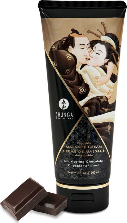 Image du produit Shunga Massage Cream Betörende Schokolade (200 ml)