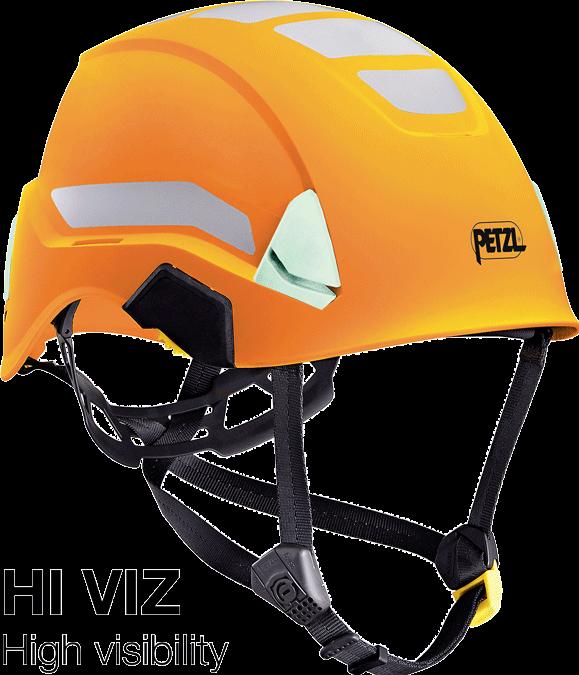 Actual product image Petzl Casque de protection léger pour sol et hauteur - orange - Hi-Viz (53 - 63 cm)