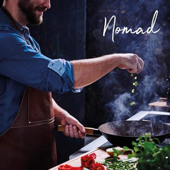 Image du produit Beka Poêle à wok Nomad (24 cm, Wok, Acier au carbone)