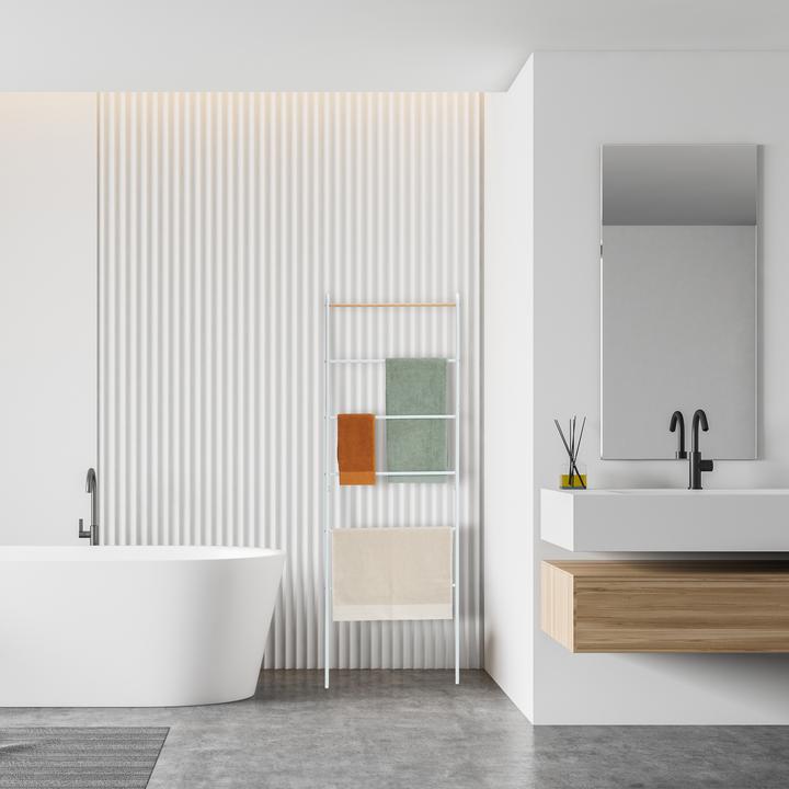 Actual product image Relaxdays Towel Ladder