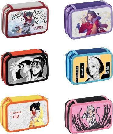 Immagine prodotto Favorit Astuccio 3 Scomparti Manga
