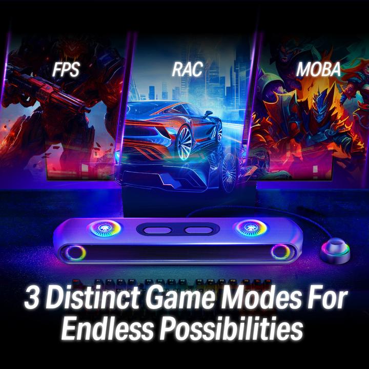 Image du produit OXS Thunder Pro Gaming Soundbar 5.1.2 Dolby Atmos Sound System (180 W, 5.1.2 Canal)