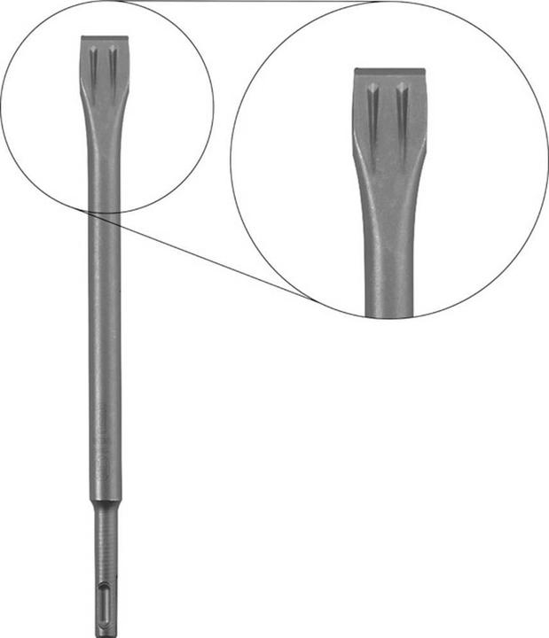 Image du produit kwb Burin SDS plus pour marteaux perforateurs, plats, 250 mm