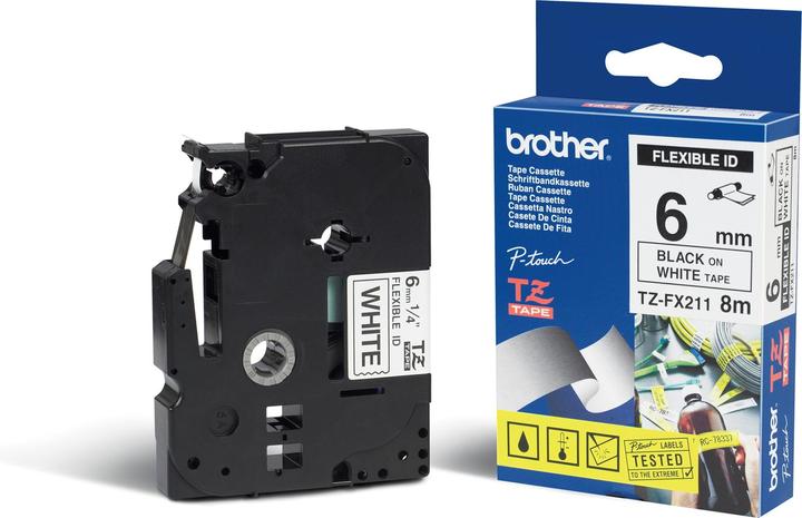 Immagine prodotto Brother Tze-Fx211 (1.80 cm, Nero)