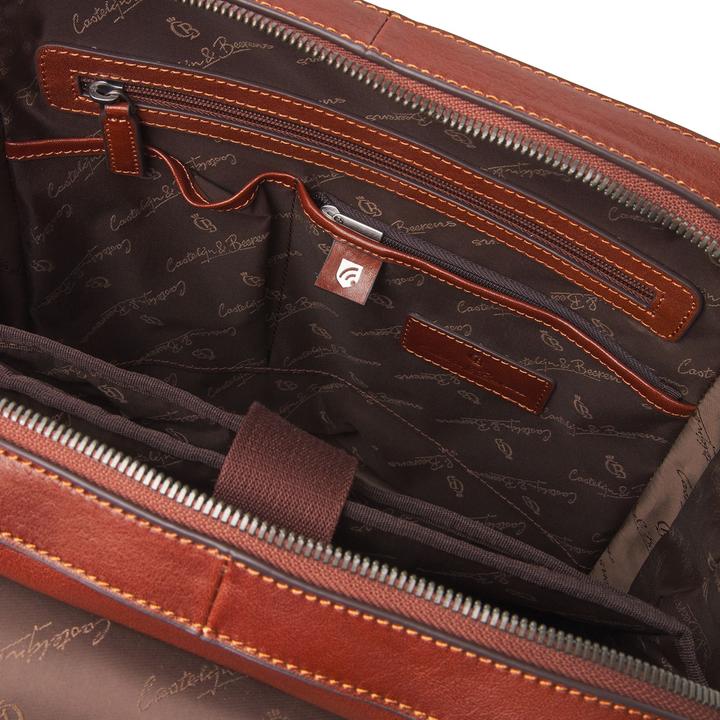 Actual product image Castelijn & Beerens Guus backpack leather 40 cm laptop compartment (12 l)