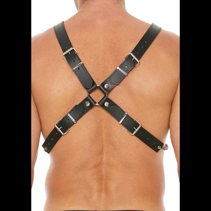 Produktbild Ouch! Men's Leather And Chain Harness