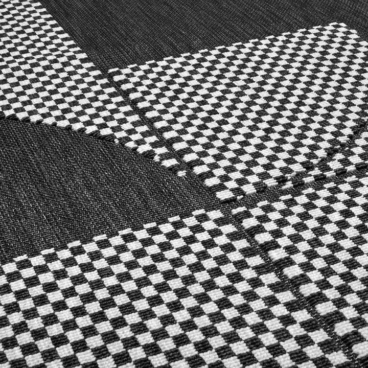 Image du produit Fatboy Carpretty Petit Jigsaw Noir/Blanc (160 x 230 cm)
