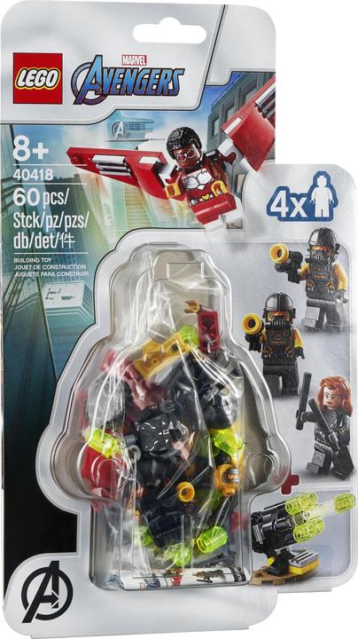 Immagine prodotto LEGO I supereroi Marvel Falcon e Vedova Nera fanno fronte comune (40418)