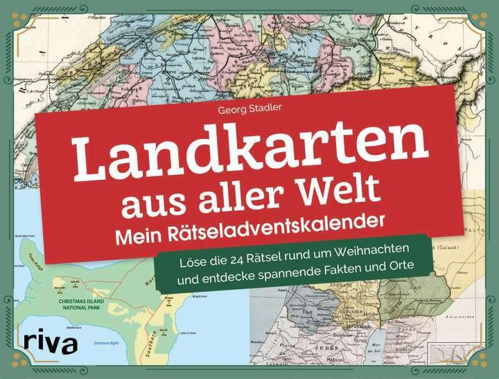 Produktbild Landkarten aus aller Welt – Mein Rätseladventskalender