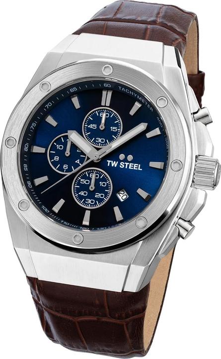 TW-Steel CE4107 CEO Tech Chronograph Herrenuhr 44mm 10ATM (Chronograph, 44 mm)