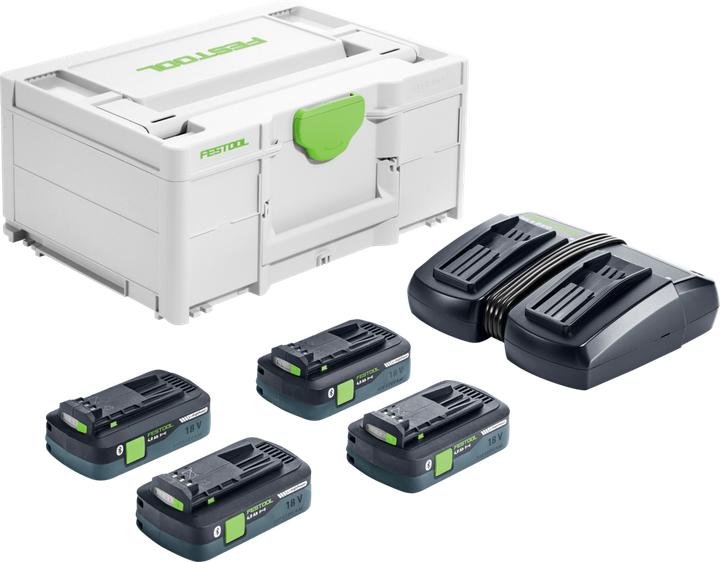 Productafbeelding Festool Energieset SYS 18V 4x4.0/TCL 6 DUO (18 V)