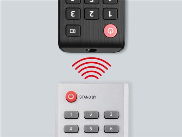 Produktbild One for All URC 4910 - Samsung Ersatzfernbedienung (Universal Fernbedienung, Infrarot)
