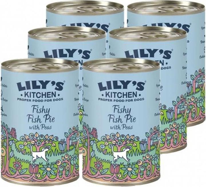 Produktbild Lily's Kitchen Fishy Fish Pie (Adult, Senior, Junior, 6 Stk., 2400 g)