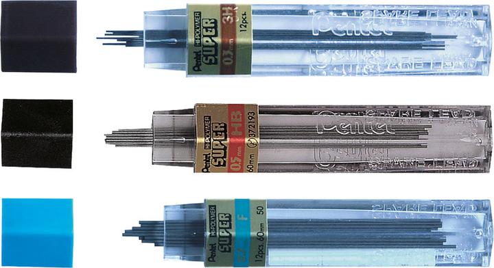 Produktbild Pentel Bleistiftminen (Ersatzmine, Grau, 0.50 mm)