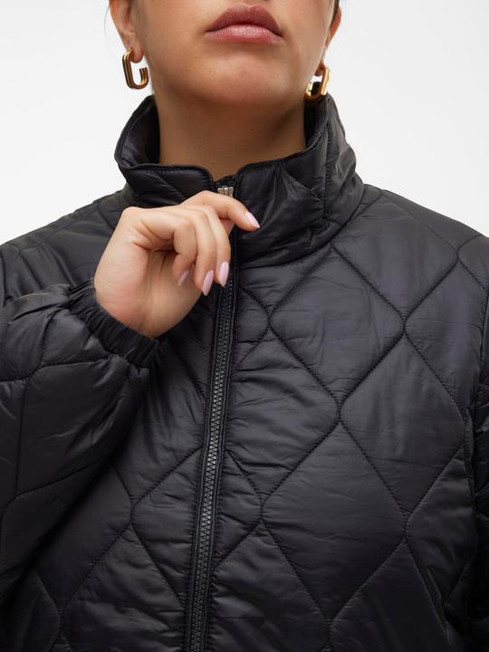 Produktbild Vero Moda Hoch geschlossen Curve Elastische Bündchen Jacke Steppjacke (48)