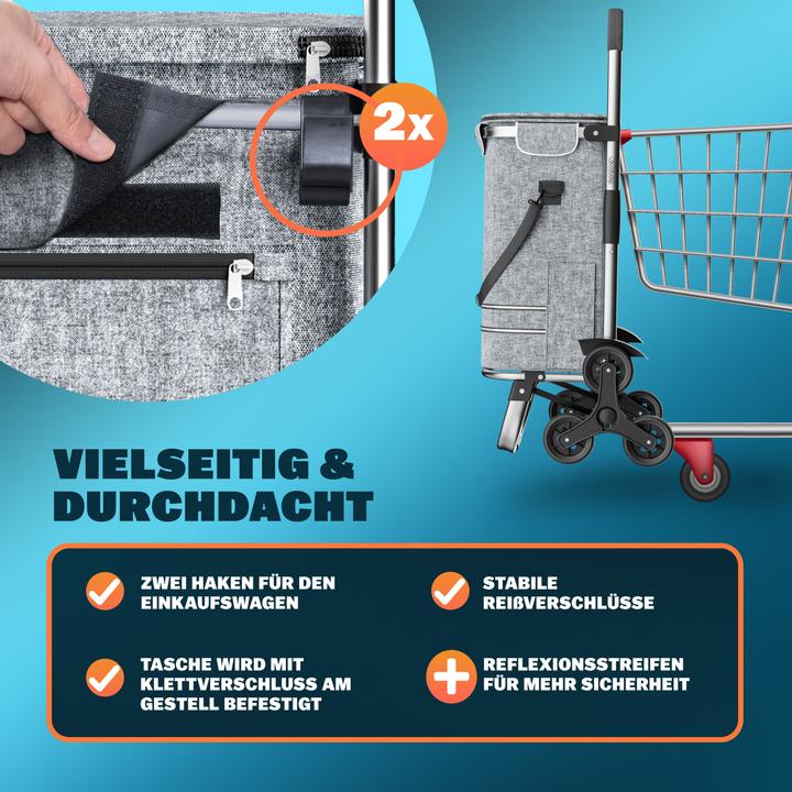 Actual product image Monzana 2in1 Einkaufstrolley