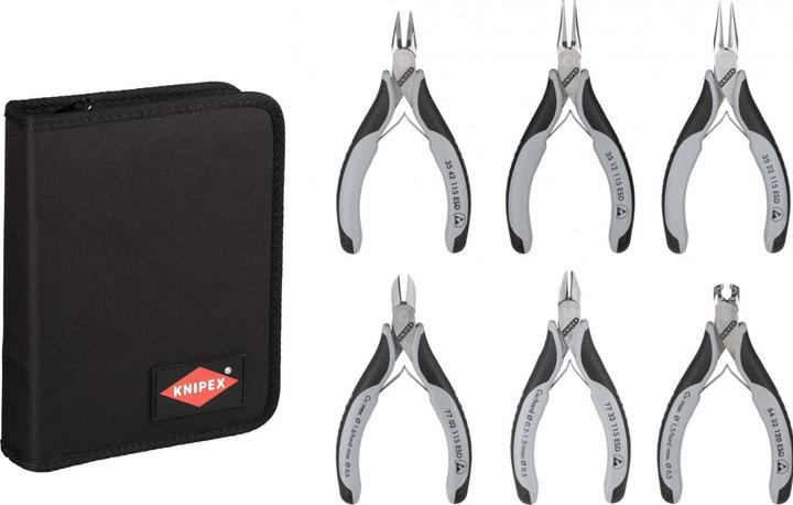 Produktbild Knipex Elektronikzangen-Set (220 mm)