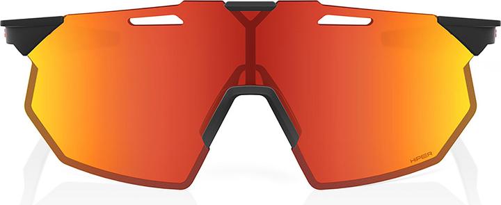 Immagine prodotto 100% HYPERCRAFT SQ - Soft Tact Nero - HiPER Rosso Multistrato (Soft Tact Black, HiPer Red Multilayer Mirror)