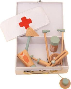 Activity Board Doctor's case for children, wooden doctor's case, Christmas present for children, doctor's set