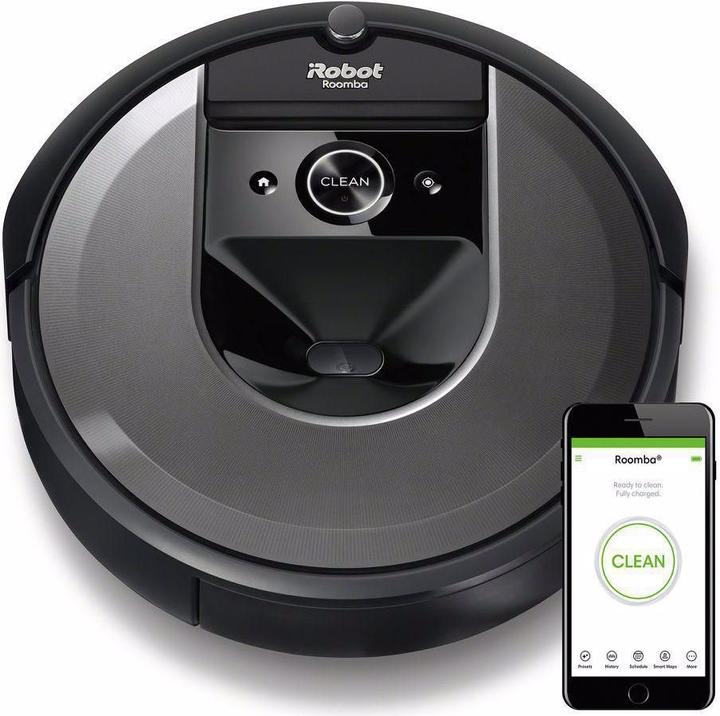 Actual product image iRobot Roomba i7 Vacuum Robot (i7158) & Braava Jet m6 Mop Robot