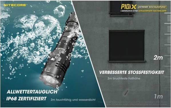 Produktbild Nitecore P10iX - 4000 Lumen (13.72 cm, 4000 lm)