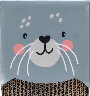Actual product image Beeztees Cardboard scratching toy Hide (2 cm, Blue)