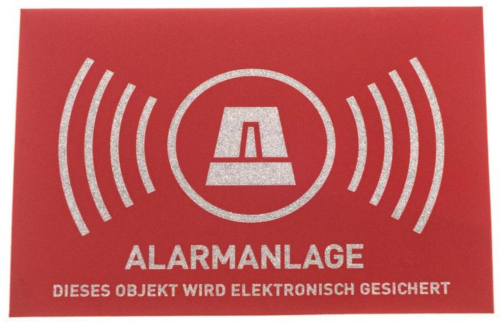 Abus Warning sticker