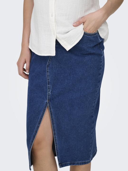 Produktbild Only Maternity Maternity Midirock Jeansrock (XL)