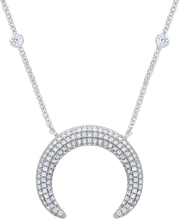 Candy Halskette Asta, 925 Sterling Silber (925 Sterling Silber, 925er Sterlingsilber, 42 - 45 cm)