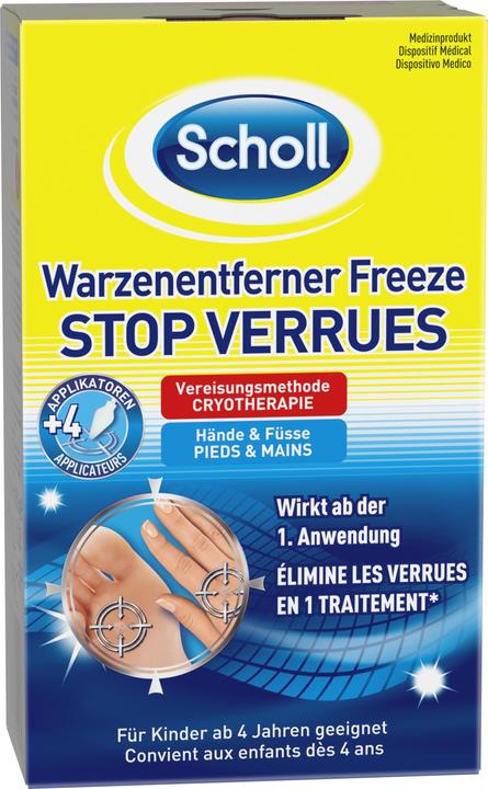 Scholl Congelatore per verruche (Crema piedi e gel piedi, 80 ml)