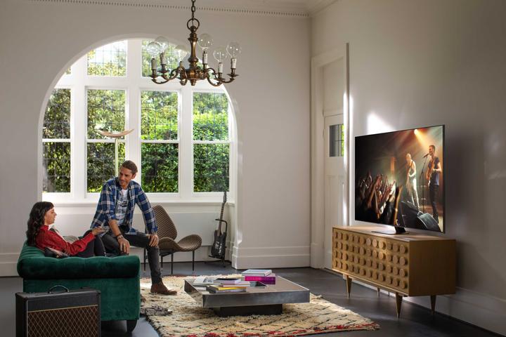 Actual product image Samsung QE55Q80T (55", QLED, 4K, 2020)