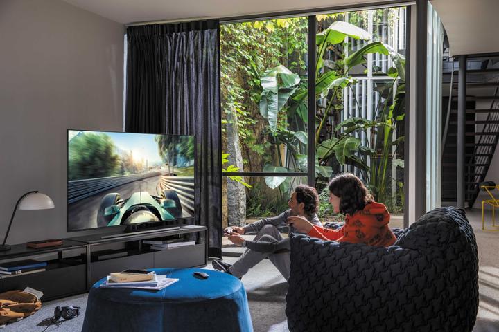 Actual product image Samsung QE85Q70T (85", QLED, 4K, 2020)