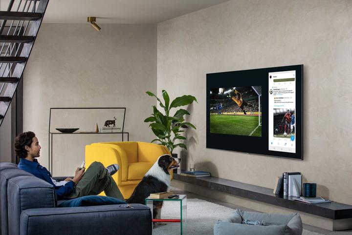 Actual product image Samsung QE85Q70T (85", QLED, 4K, 2020)
