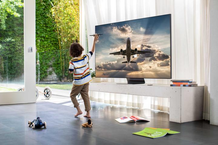 Actual product image Samsung QE55Q90T (55", QLED, 4K, 2020)