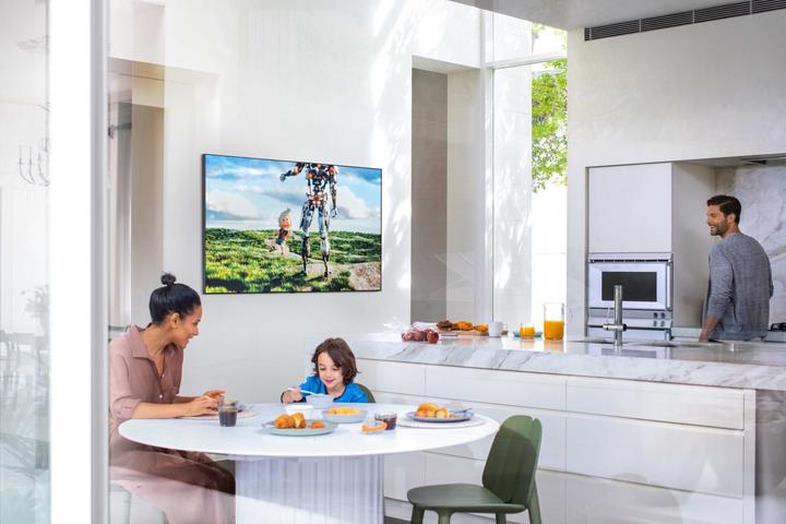 Actual product image Samsung QE55Q90T (55", QLED, 4K, 2020)
